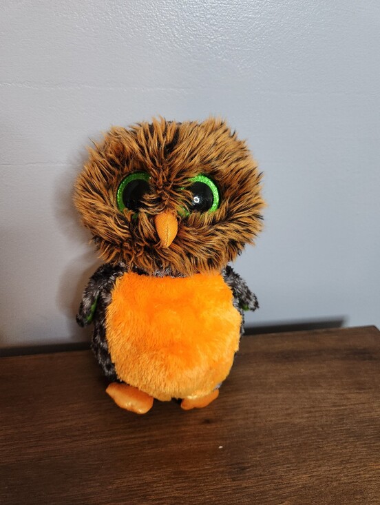 Ty Other - TY Beanie Boos Midnight The 9" Owl 2015